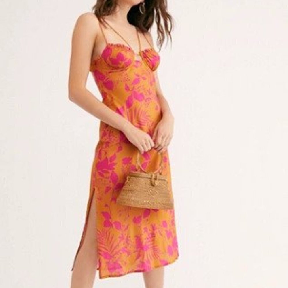 Sun Becomes Her Dahlia Midi Dress size 2 NWT